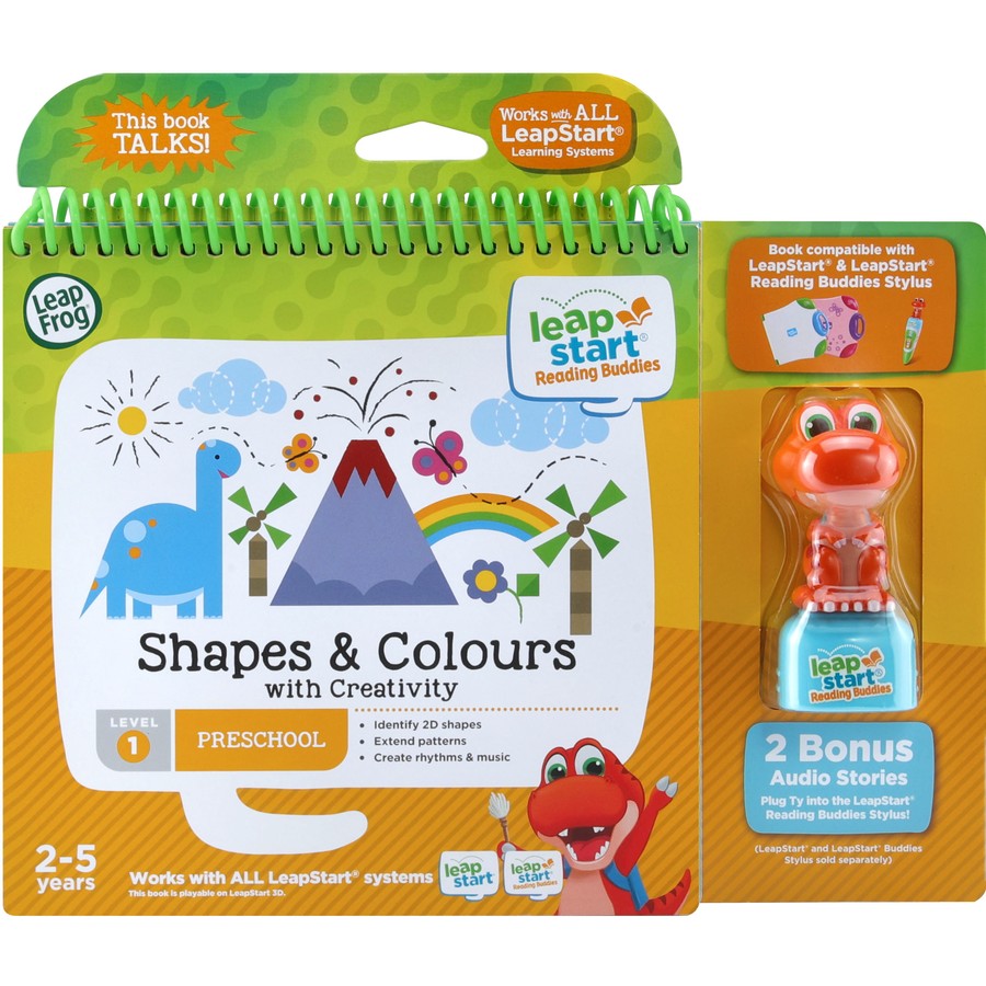 Leap Frog Leap Start Reading Buddies Book: Shapes &amp; Colours