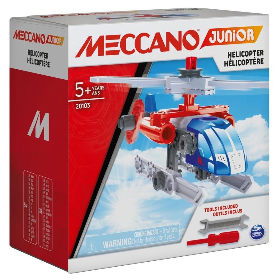Meccano Junior Action Builds - Helicopter