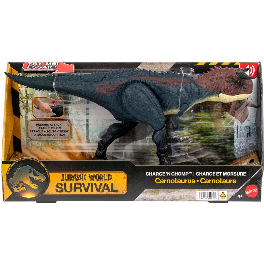 Jurassic World Survival Charge N Chomp - Carnotaurus