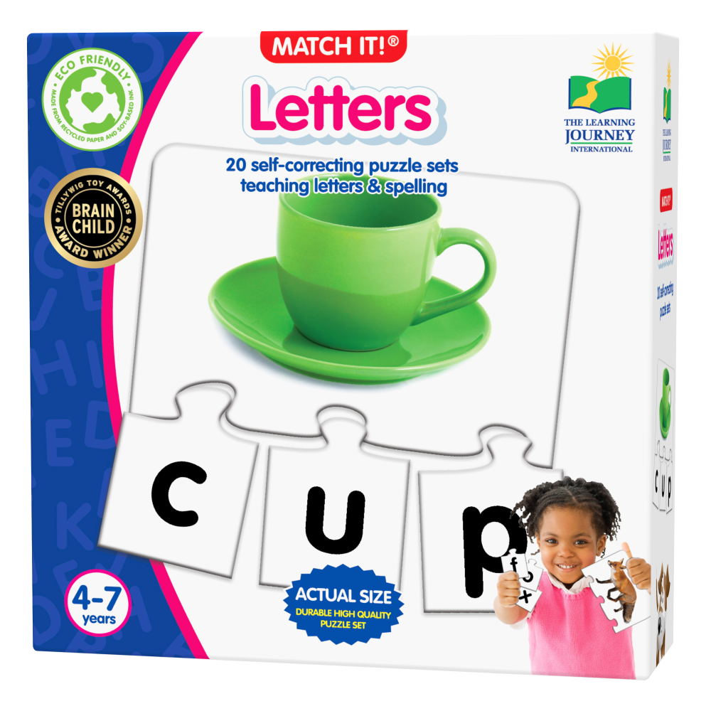 My First Match It Puzzle - Letters