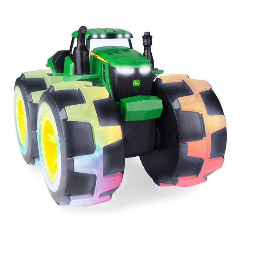 John Deere Monster Treads 4WD Tractor with Light Up Wheels