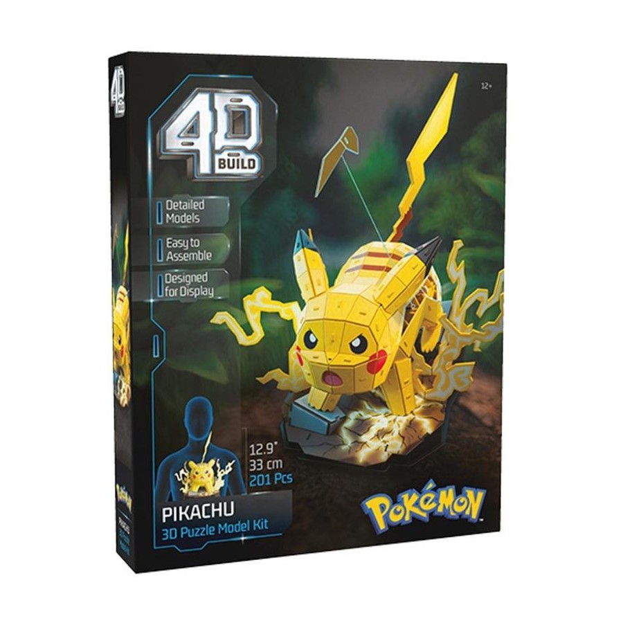 Pokemon 4D Build Pikachu 3D Puzzle Model Kit