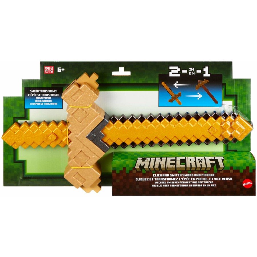 Minecraft Click &amp; Switch  Sword &amp; Pickaxe
