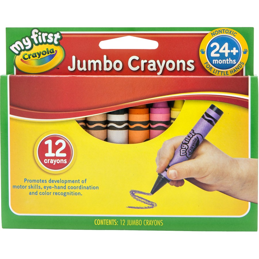 Crayola My First Jumbo Crayons 12 pack