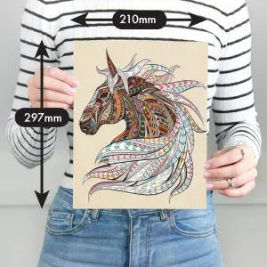 Puzzle Master Wooden Jigsaw 124pc Horse