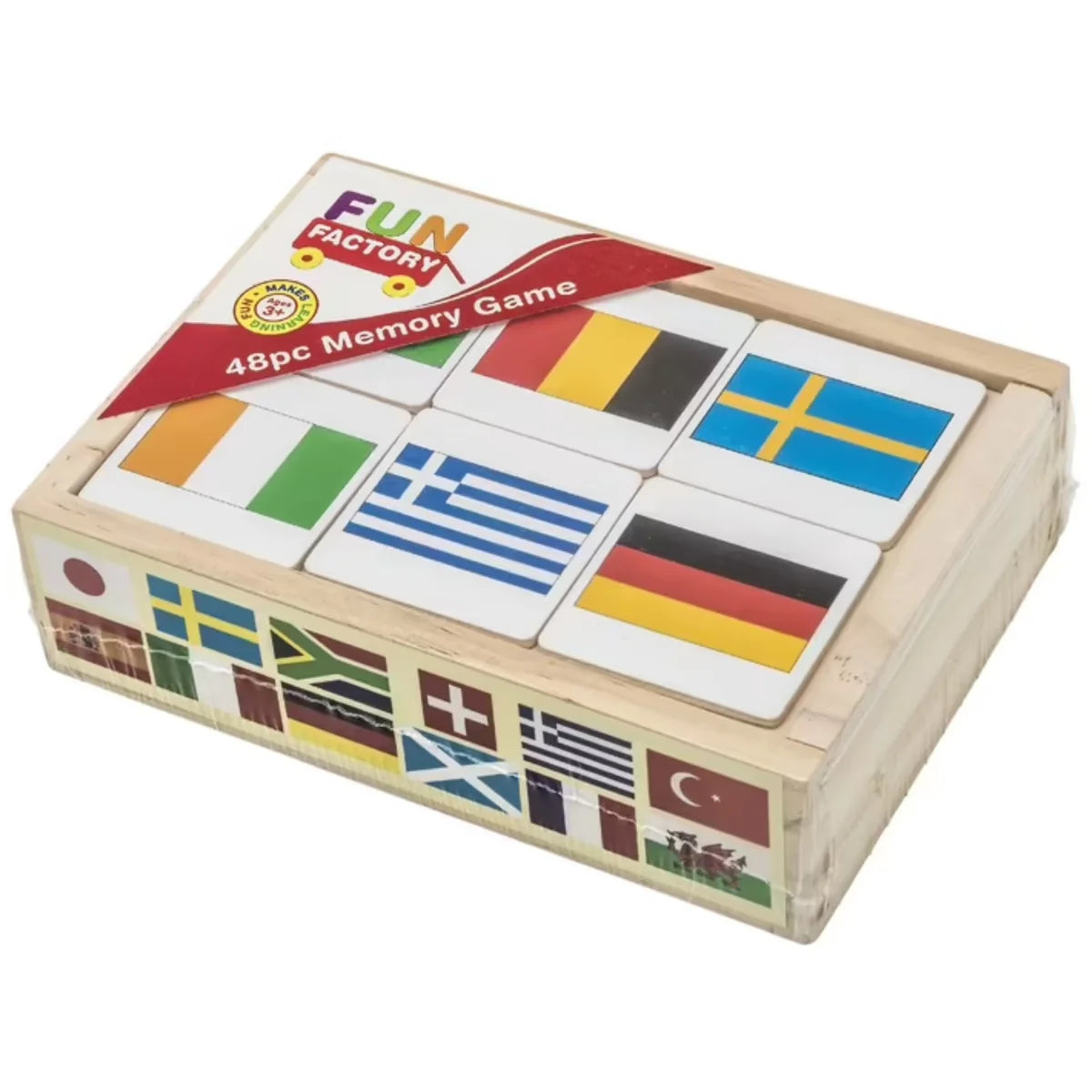Fun Factory 48pc Flags of the World Boxed Set