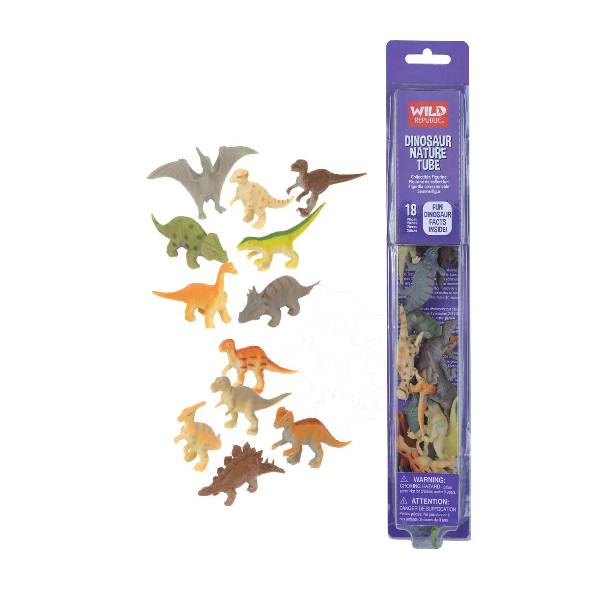 Nature Tube Dinosaurs 18pc