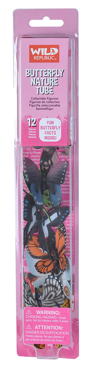 Nature Tube Butterfly 12pce