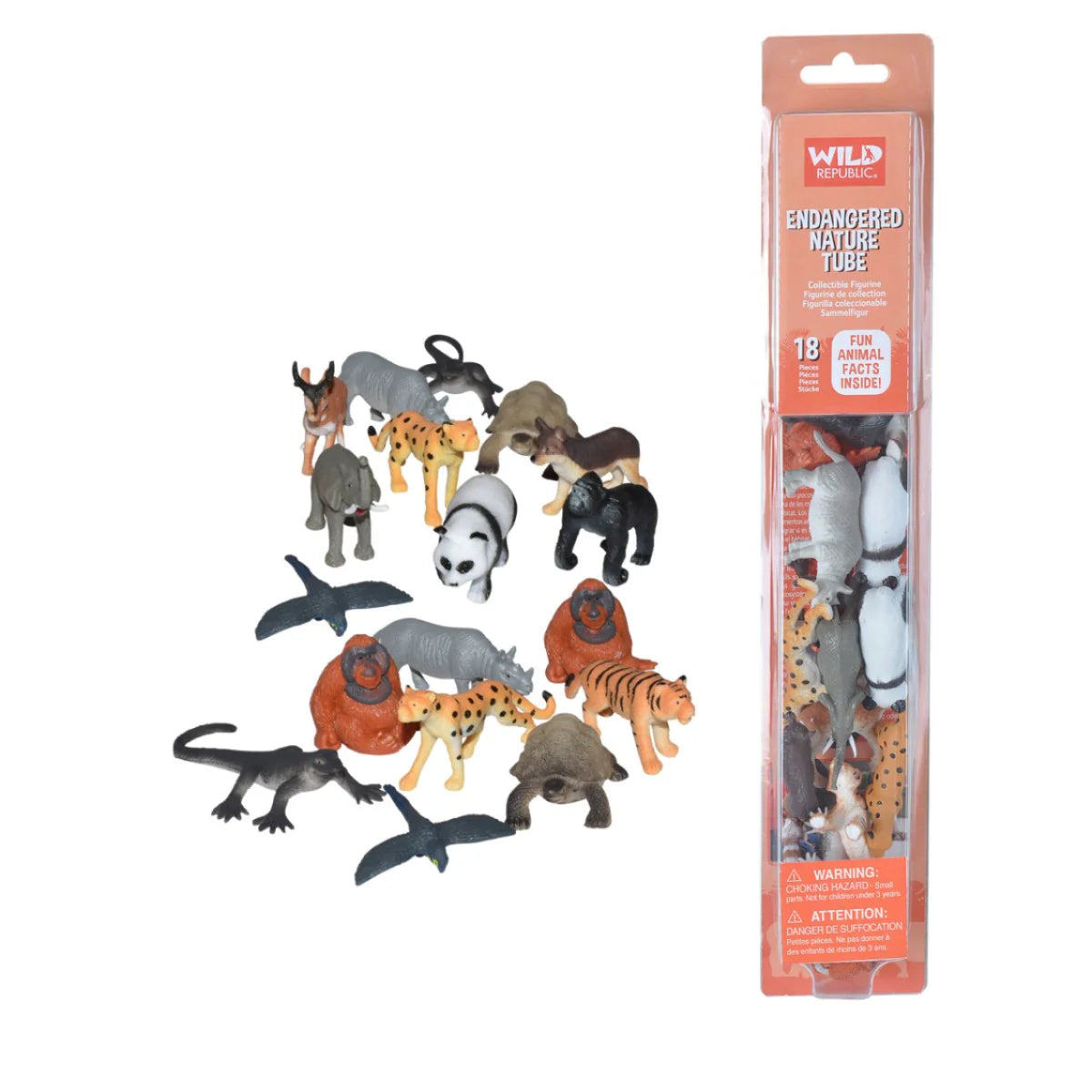 Nature Tube Endangered 18pc