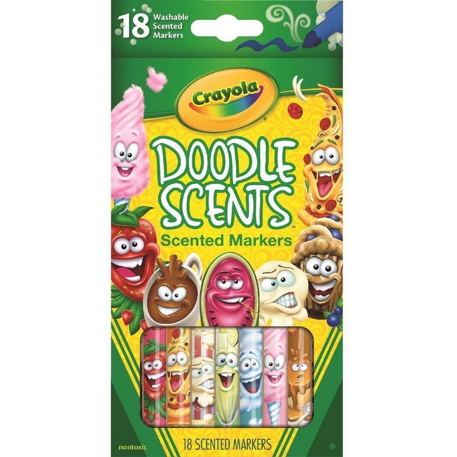 Crayola 18 Doodle Scents Markers