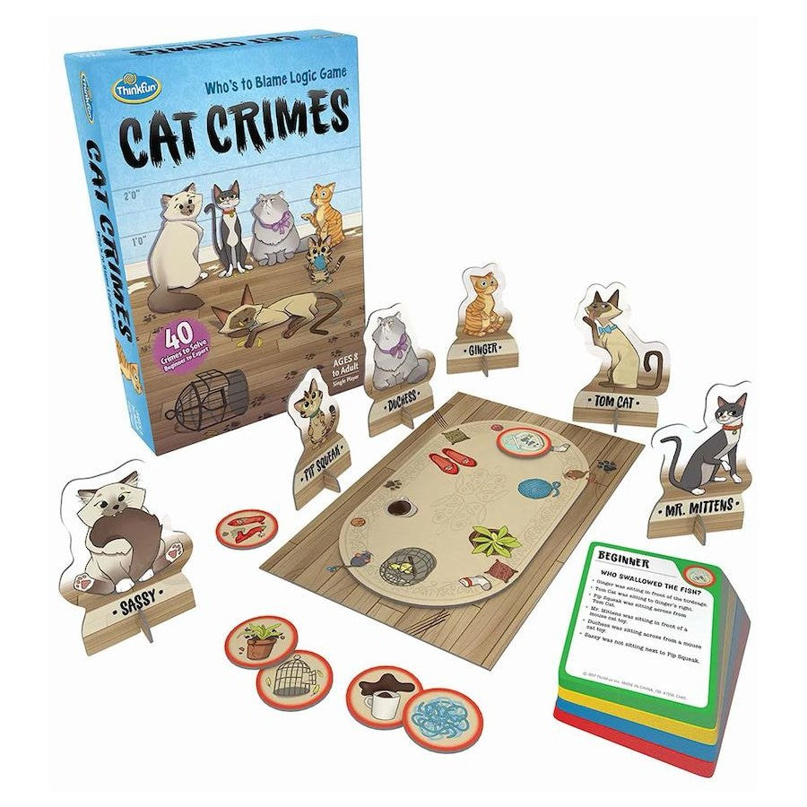 Think Fun Cat Crimes Game