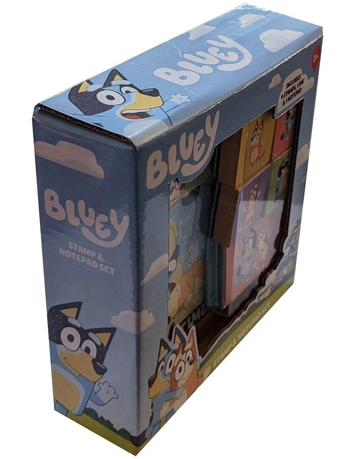 Bluey Stamp and Notepad set