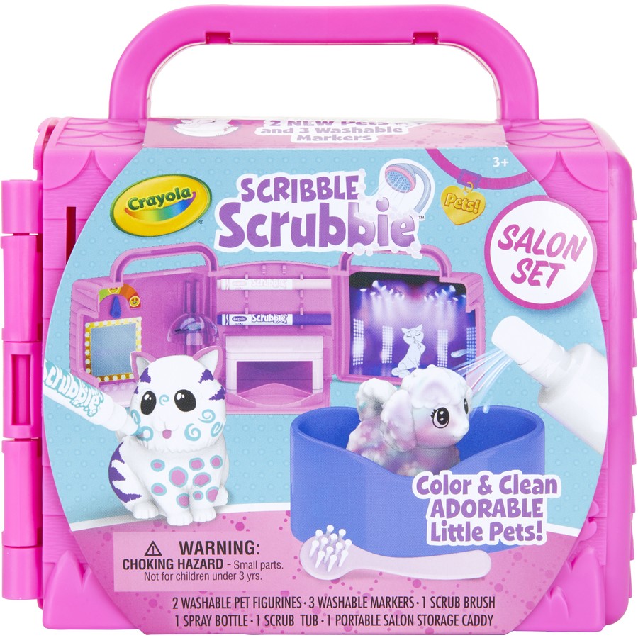 Crayola Scribble Scrubbie Salon set