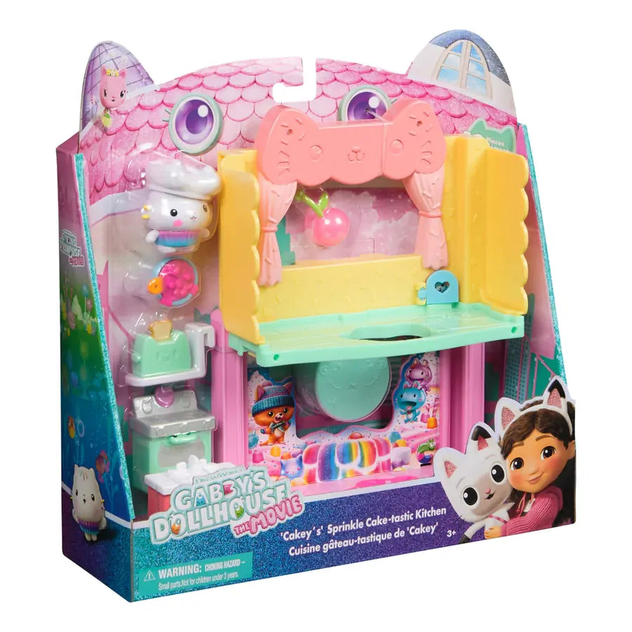 Gabby's Dollhouse The Movie Cakey's Sprinkle Cake-tastic Kitchen