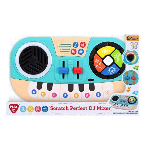 PLAYGO TOYS ENT. LTD. Scratch Perfect DJ Mixer Demo Batteries Included