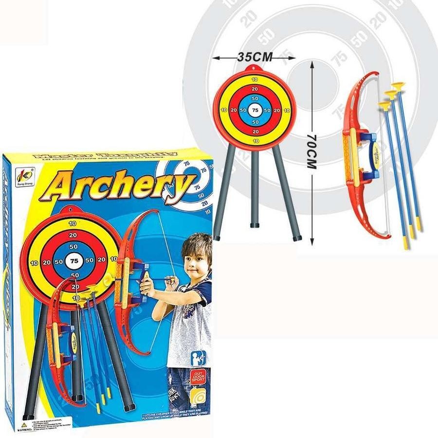Archery Set With Target Stand
