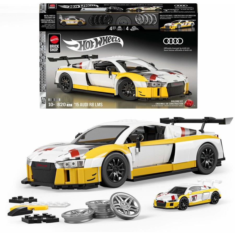 Hot Wheels Brick Shop '15 AUDI R8 LMS