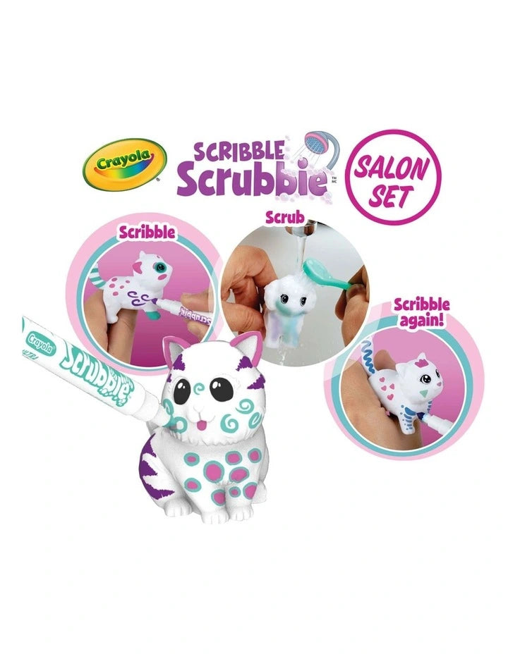 Crayola Scribble Scrubbie Salon set