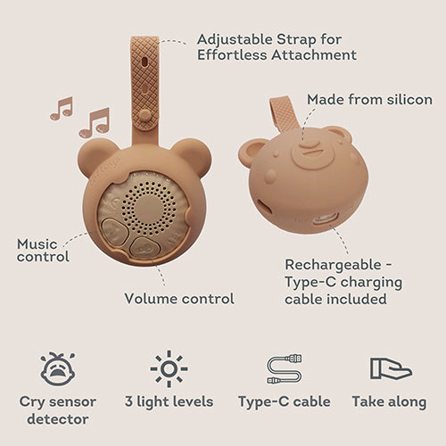 Taf Toys Dream Bear Tunes - USB Charge