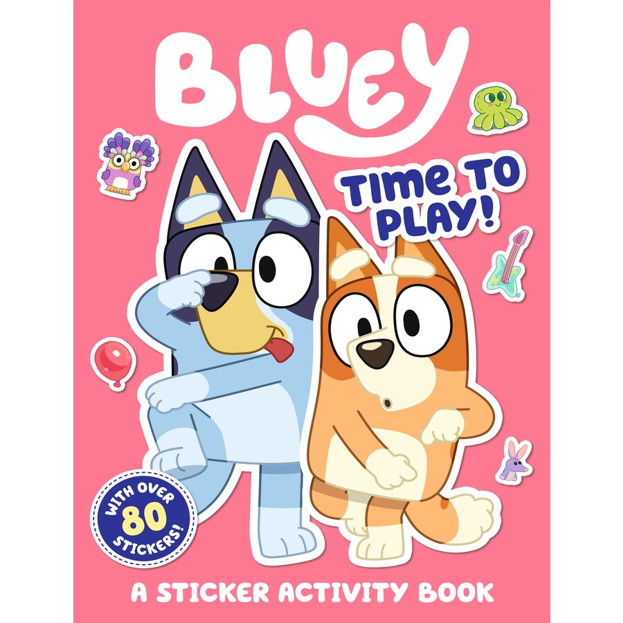 Bluey To Play Sticker Activity Book
