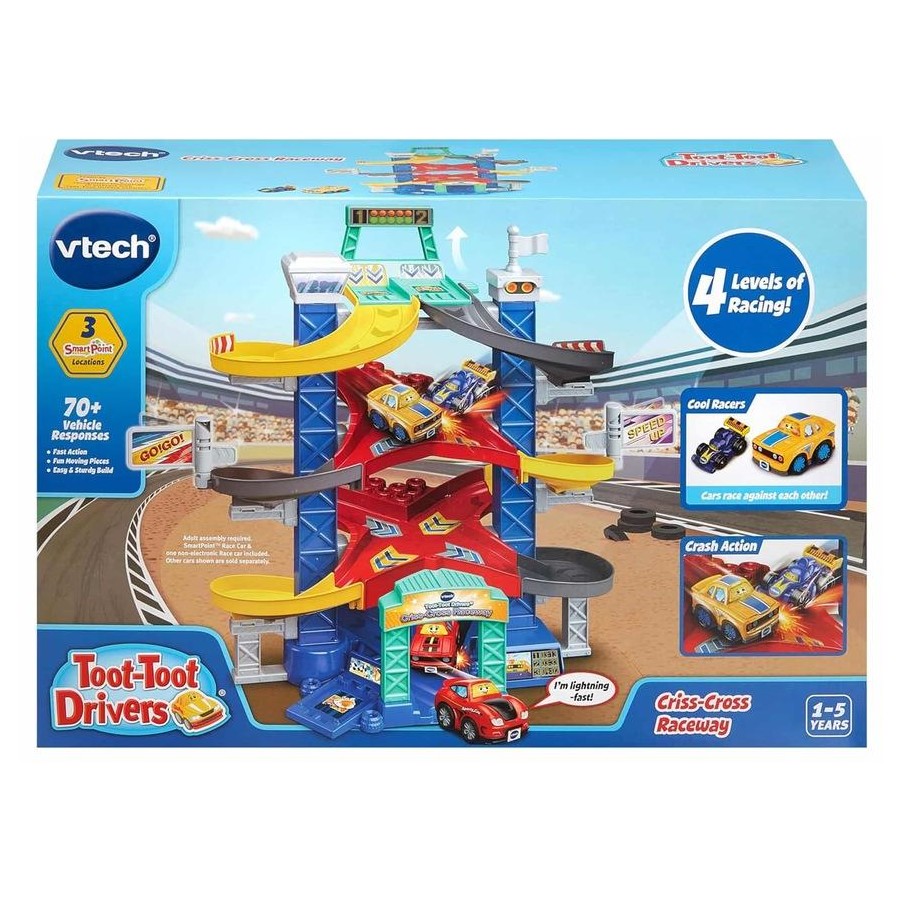 Vtech Toot Toot Drivers Criss Cross Spirals Raceway