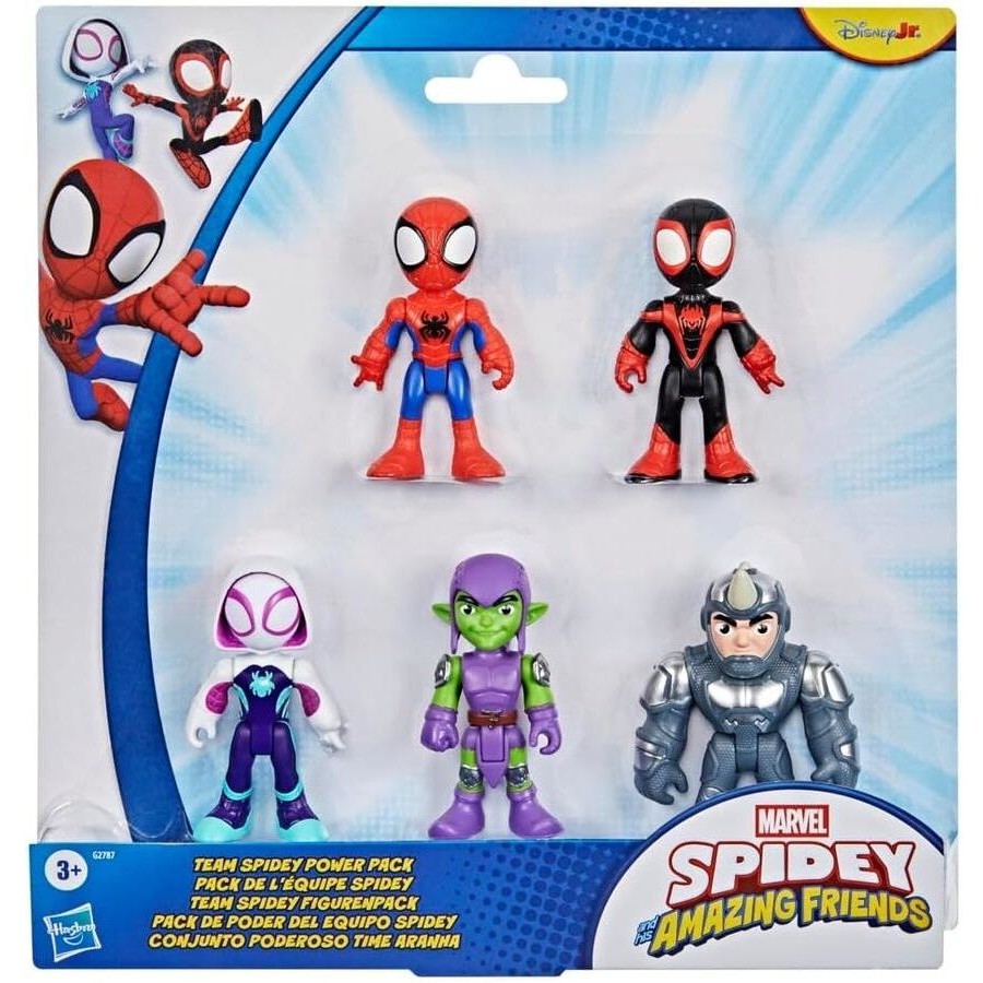 Spidey &amp; His Amazing Friends - Team Spidey Power 5 Figure Pack