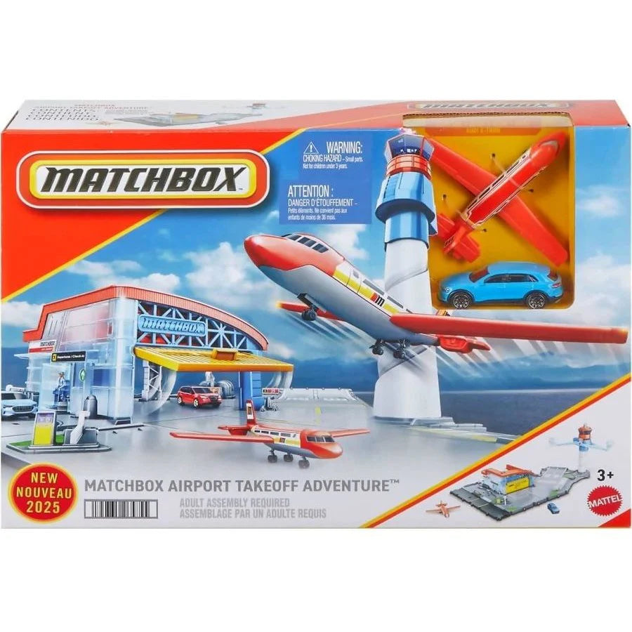 Matchbox Airport Takeoff Adventure Playset