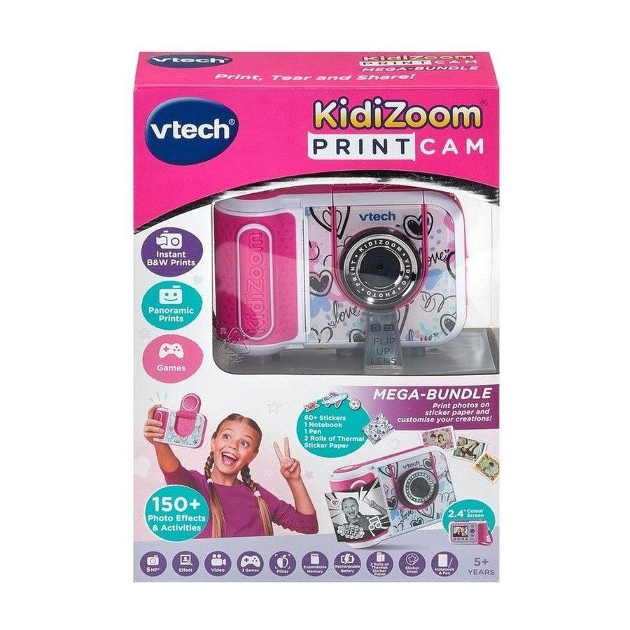 Vtech Kidizoom Print Cam Mega-Bundle Pink