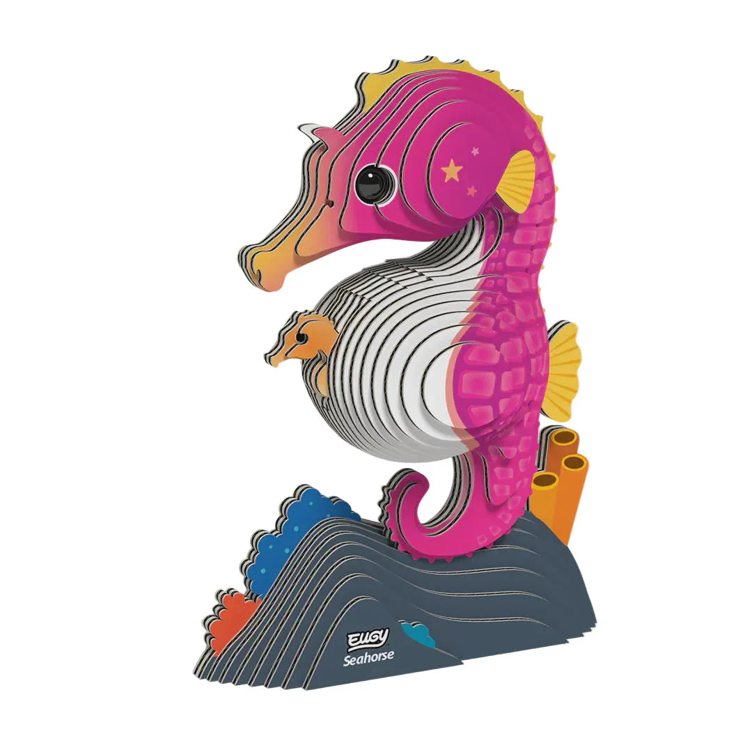 Eugy Cardboard Model Kit Seahorse