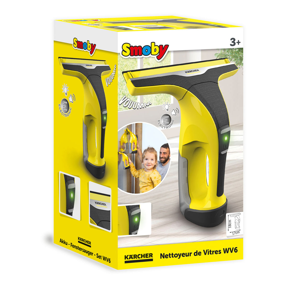 Karcher WV6 Window Cleaner req 2 x AAA batteries
