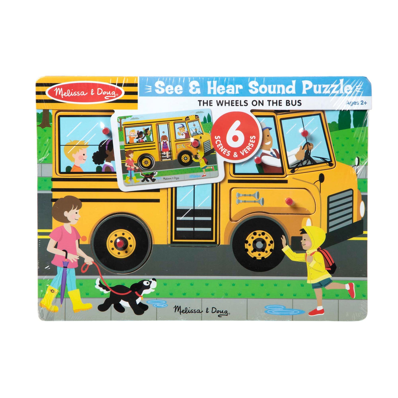 M&D 739 The Wheels On The Bus Sound Puzzle
