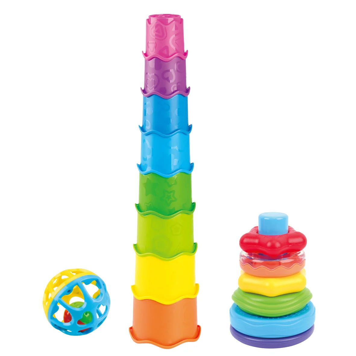 PLAYGO TOYS ENT. LTD Rattle &amp; Stack Combo