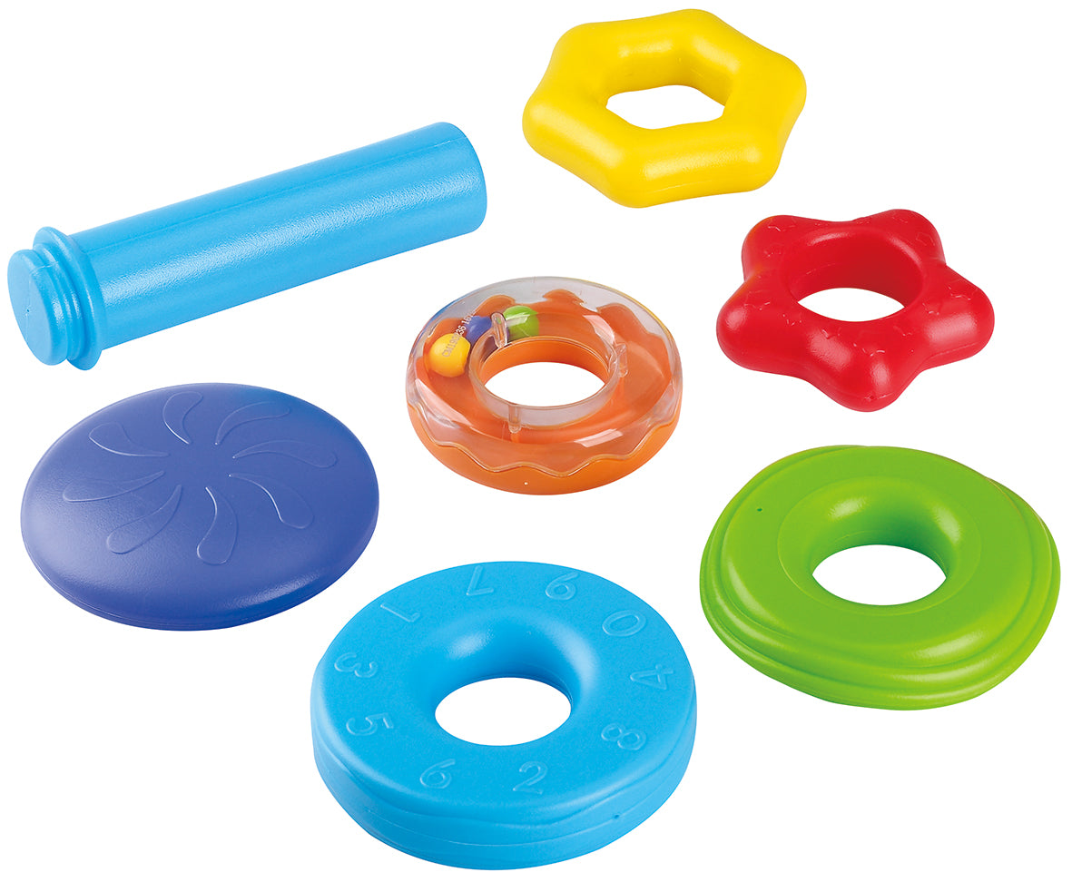PLAYGO TOYS ENT. LTD Rattle &amp; Stack Combo