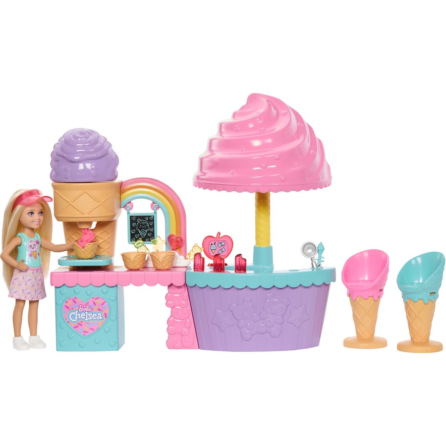 Barbie Club Chelsea Ice Cream Shop Dough Playset