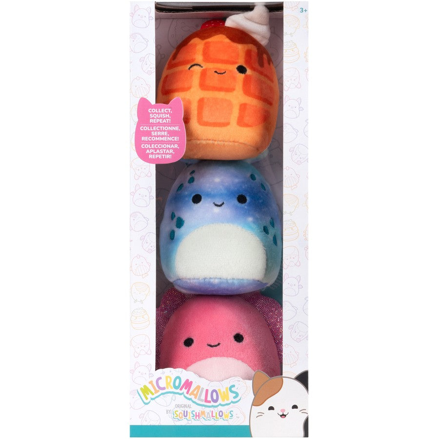 Squishmallows Micromallows 2.5inch 3pk Assorted