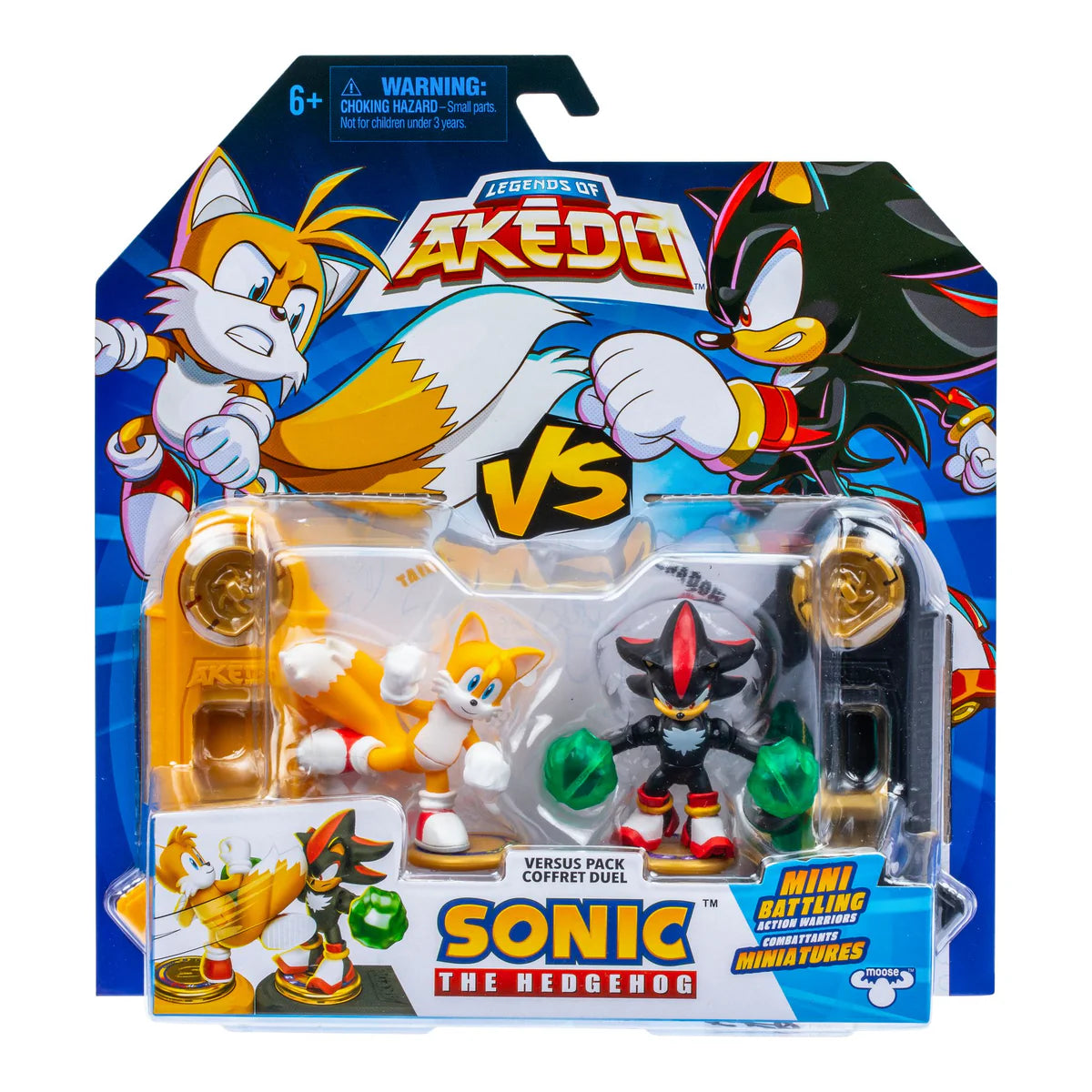 Akedo Sonic The Hedgehog S2 Tails Vs Shadow