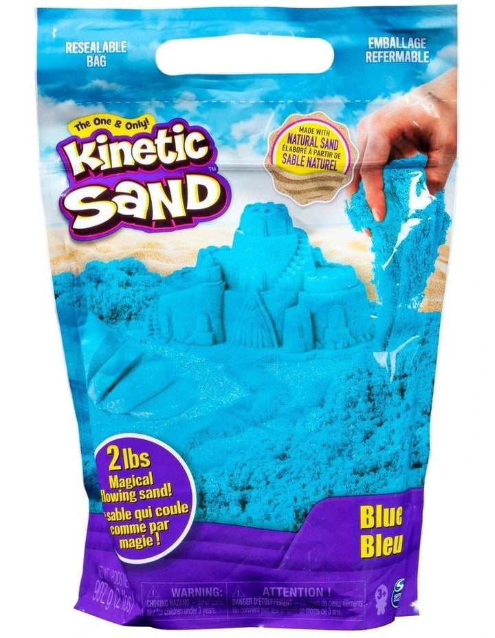Kinetic Sand Coloured Sand 2lb Blue