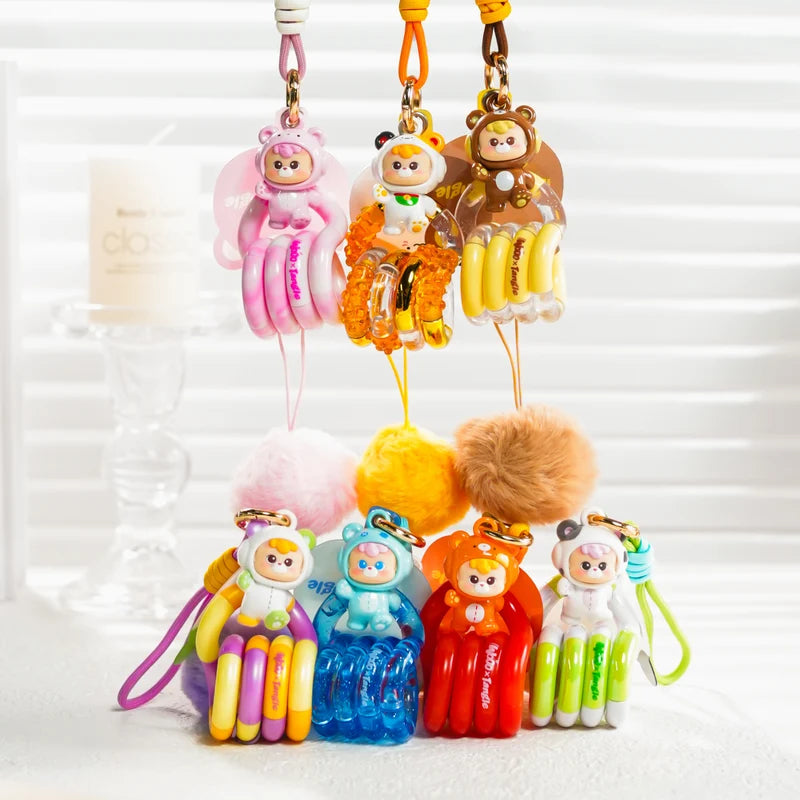 Diudiu Babyx Tangle Abebe Bear Blind Box Assorted