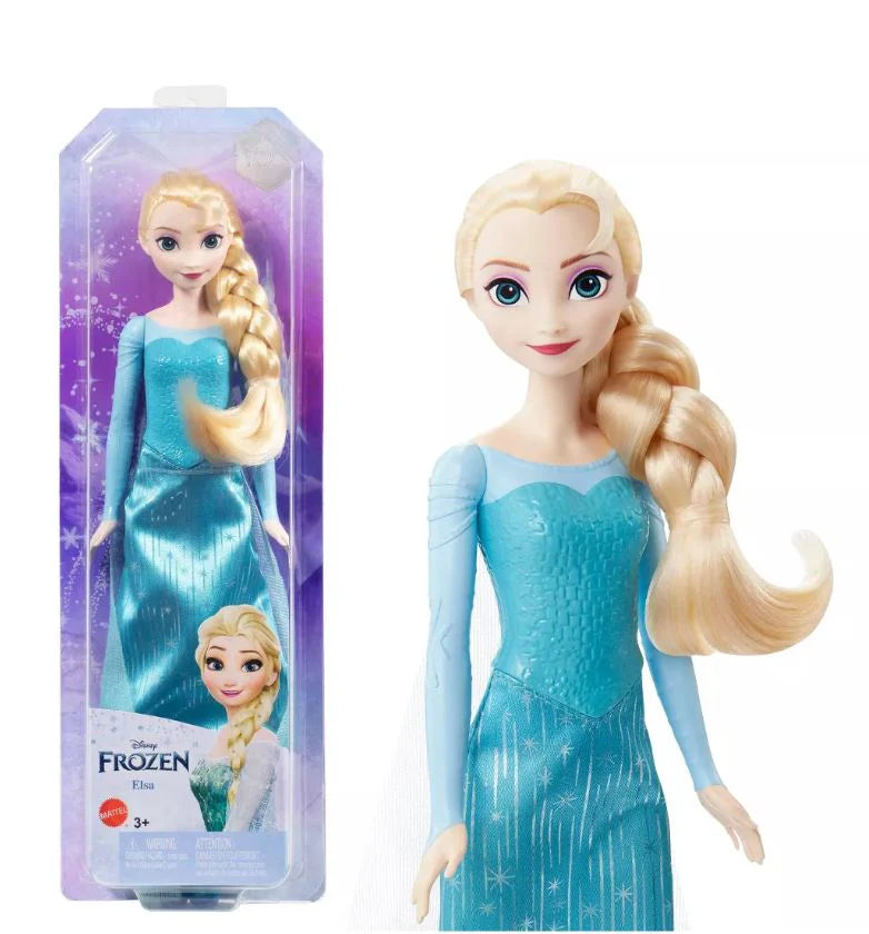 Disney Frozen Core Doll Elsa Teal Dress