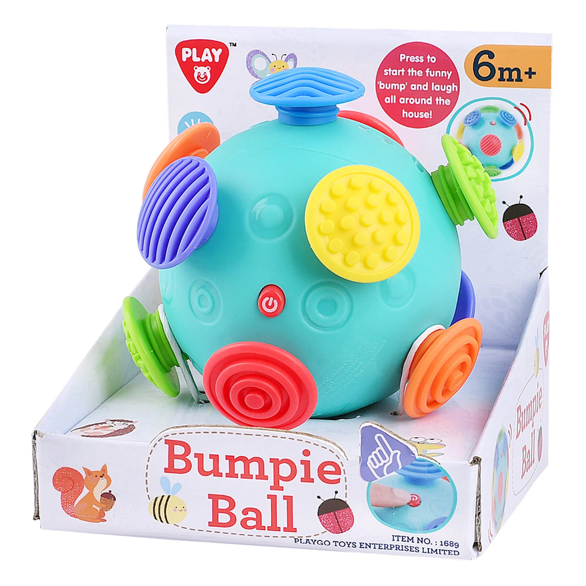 PLAYGO TOYS ENT. LTD. Bumpie Ball - Demo Batteries Included