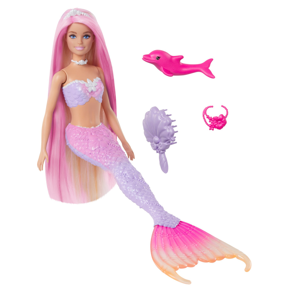 Barbie Fairytale Mermaid Colour Change Doll and Accessories