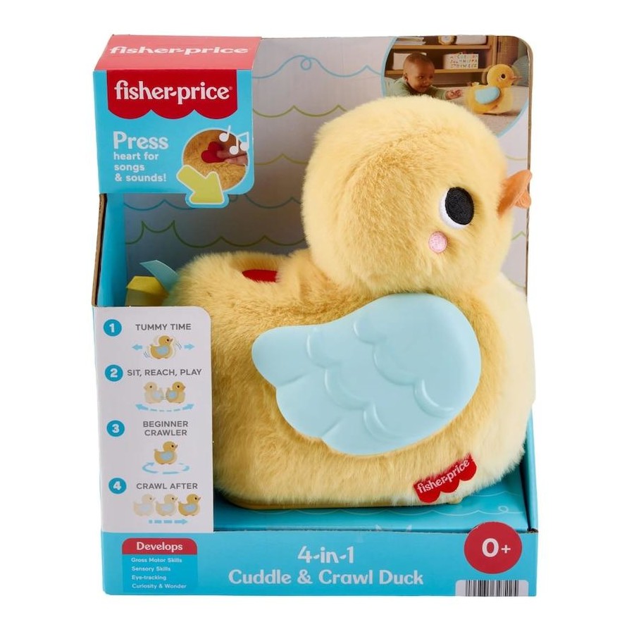 Fisher Price 4 in 1 Cuddle and Crawl Duck