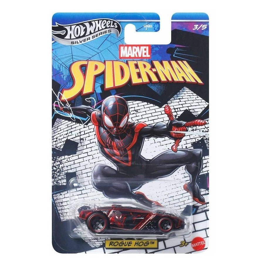 Hot Wheels Silver Series Marvel Spiderman Rogue Hog