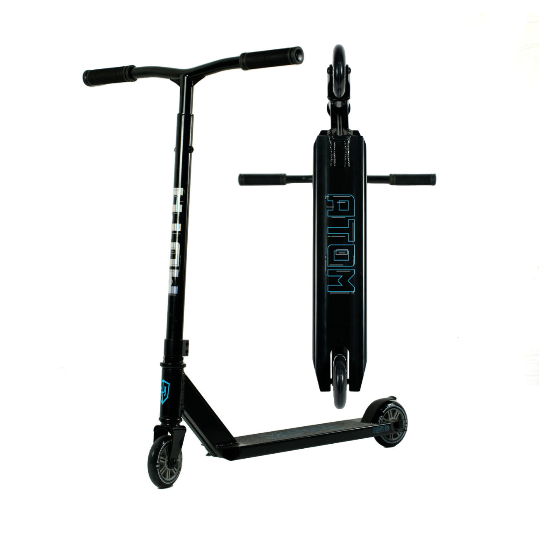 Grit Atom Stunt Scooter BLACK Adjustable Height
