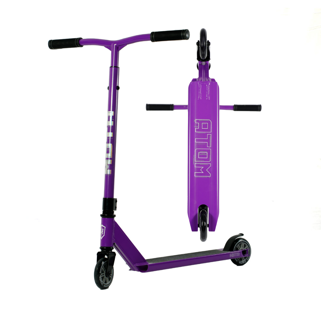 Grit Atom Stunt Scooter PURPLE Adjustable Height