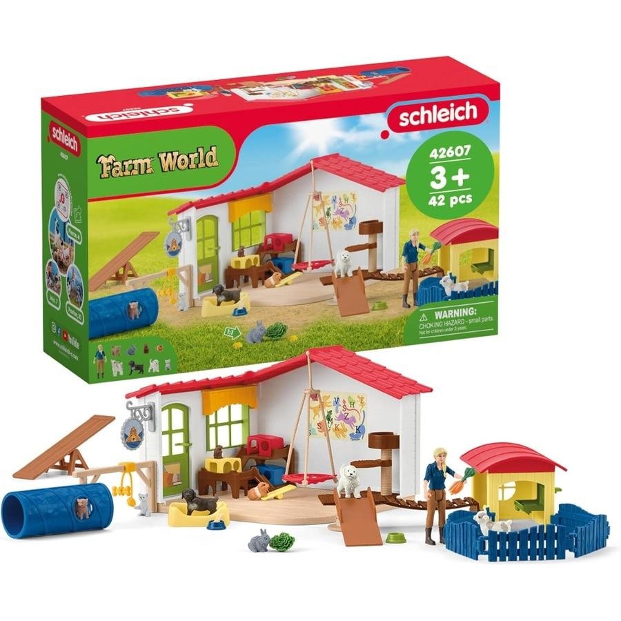 SC42607 Schleich Farm World Pet Hotel