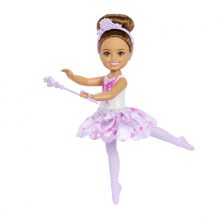 Barbie In The Nutcracker Chelsea Doll - Snow Fairy Brunette