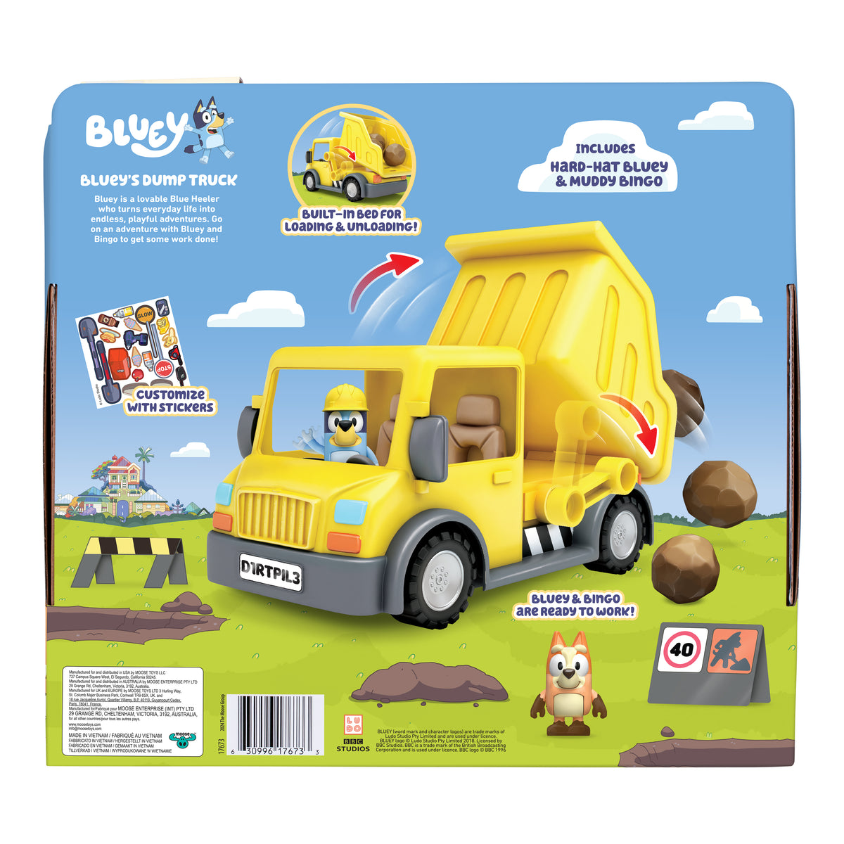 Bluey S12 Dump Truck
