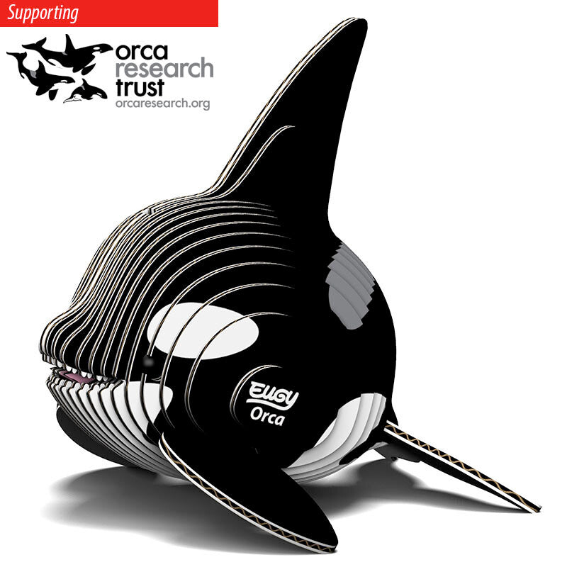 Eugy Cardboard Model Kit Orca