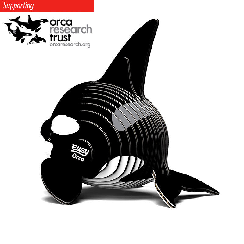 Eugy Cardboard Model Kit Orca